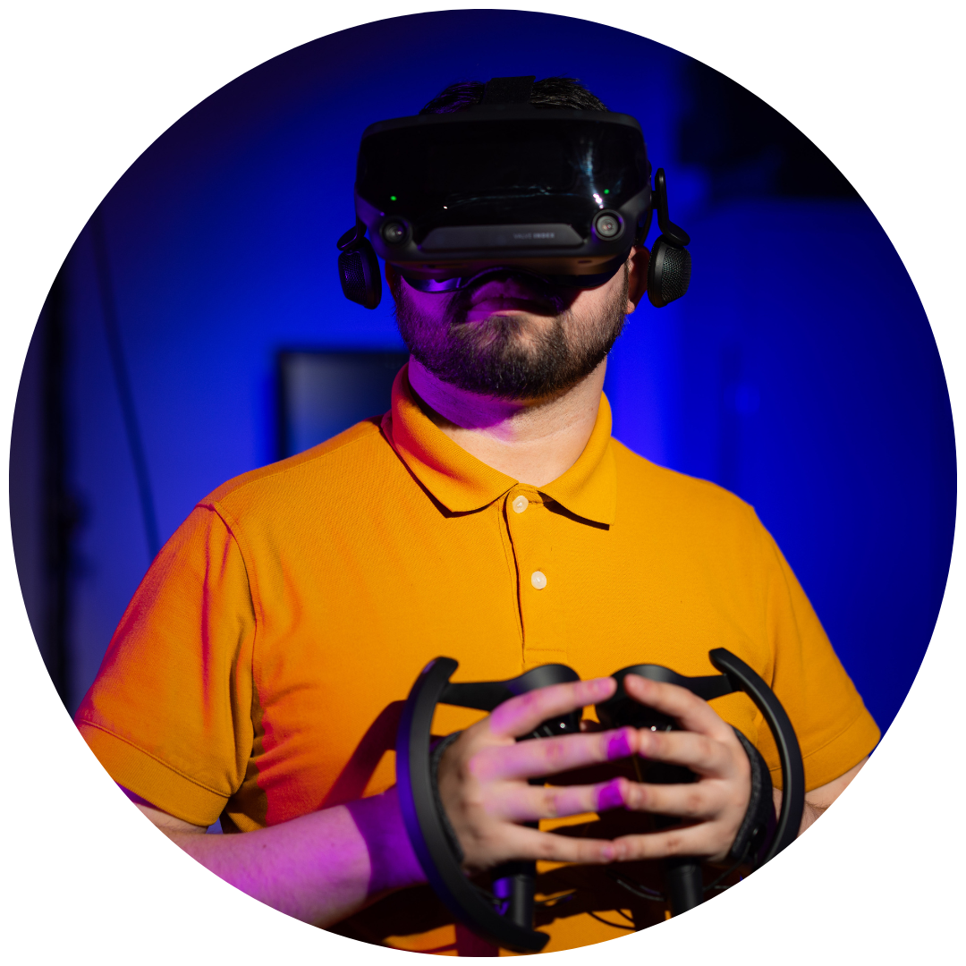 [image] CCSE students using virtual reality